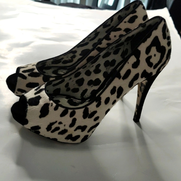 DOLCE & GABBANA Leopard platform heels - Picture 8 of 12